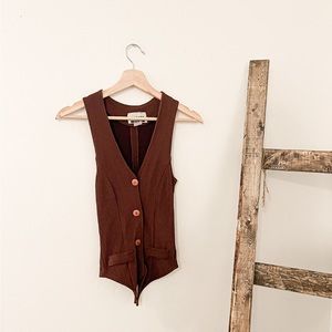 Vintage pandora vest